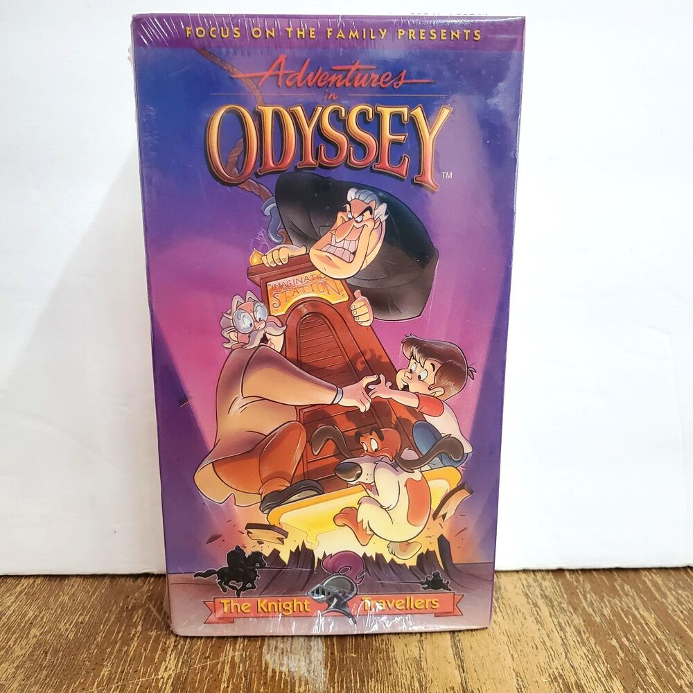 Adventures In Odyssey The Knight Travelers Travellers VHS 1991 Focus On Family